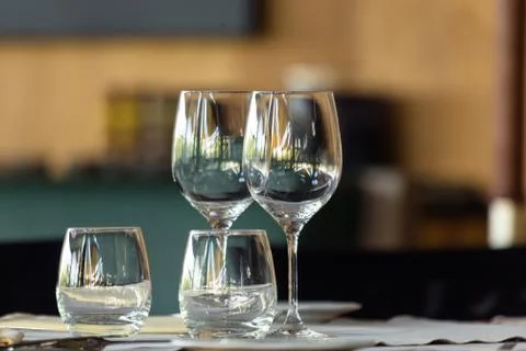 Elegant table set Stock Photos