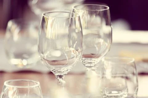 Elegant table set Stock Photos