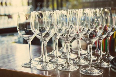 Elegant table set Stock Photos