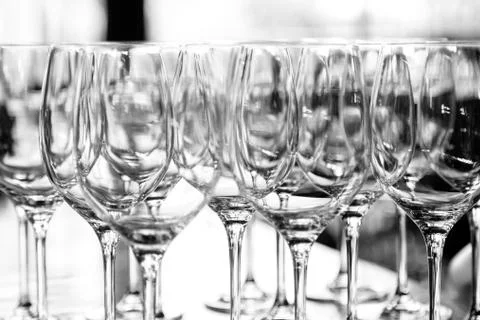 Elegant table set Stock Photos