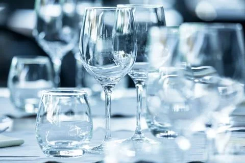 Elegant table set Stock Photos