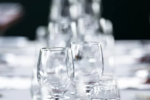 Elegant table set Stock Photos
