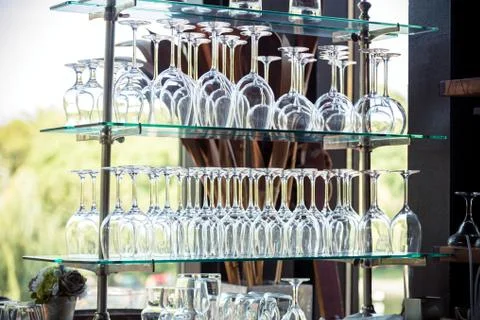 Elegant table set Stock Photos