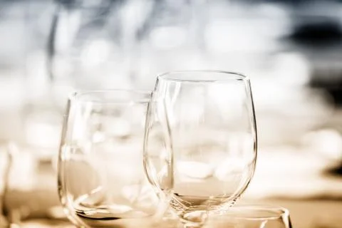 Elegant table set Stock Photos