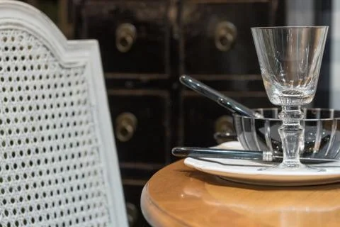 Elegant Table Setting Stock Photos