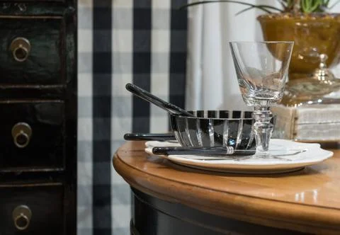 Elegant Table Setting Stock Photos