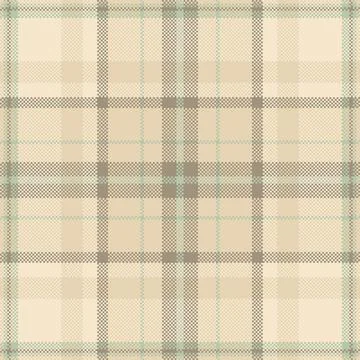 Elegant tartan pattern with neutral tones. Ideal for backgrounds, textiles, o Illustrazione stock