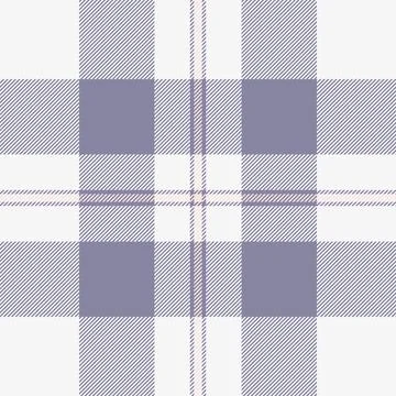 Elegant tartan pattern in soft lavender and white hues. Classic plaid design  Stock Illustration