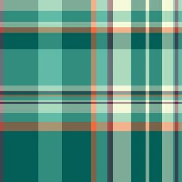 Elegant tartan vector background, october seamless texture textile. Indoor .. Stock Illustration