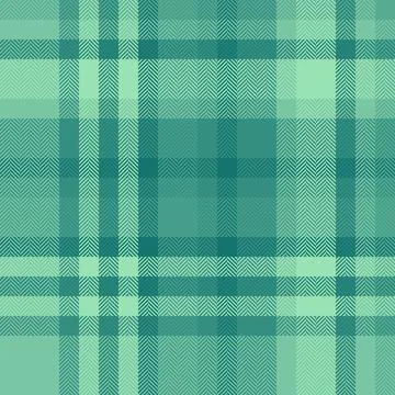 Elegant teal plaid pattern with subtle herringbone texture. Ideal for backgro Stock Illustration