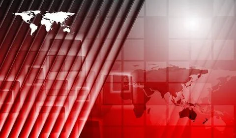 Elegant technology world map design. Vector design eps 10 Elegant technolo... Stock Photos