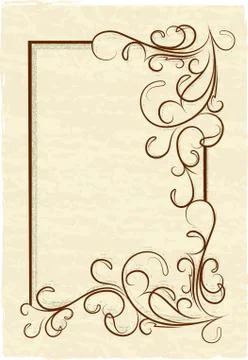 Elegant text frames. イラスト素材