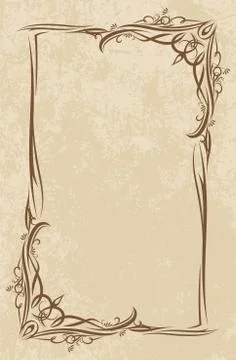 Elegant text frames. 스톡 일러스트