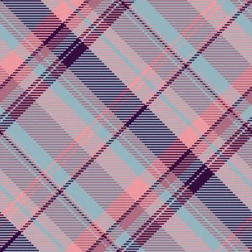 Elegant textile design. A soft plaid pattern for apparel, home decor, or back Stockillustratie