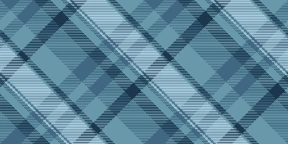 Elegant textile pattern with blue plaid design. A classic, versatile backgrou Illustrazione stock