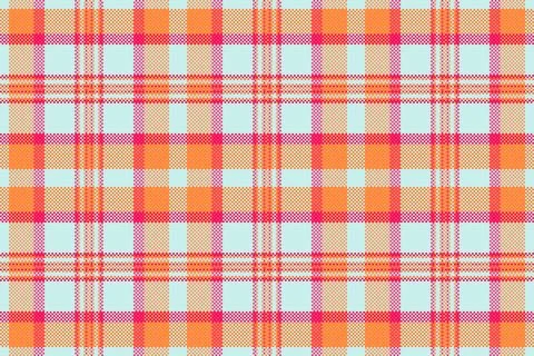 Elegant texture tartan seamless, thread plaid background textile. Cowboy ve.. Stock Illustration