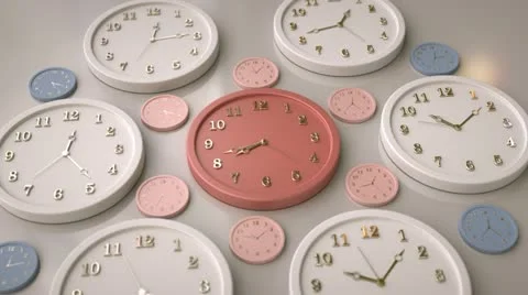 Elegant Time Lapse - Clocks Stock Footage 20775265