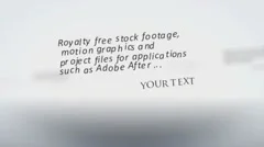 Elegant Title Sequence Stock After Effects