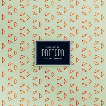 Elegant triangle shape pattern design Stock Illustration