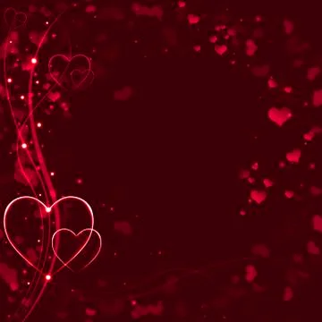 Elegant valentines background Stock Illustration