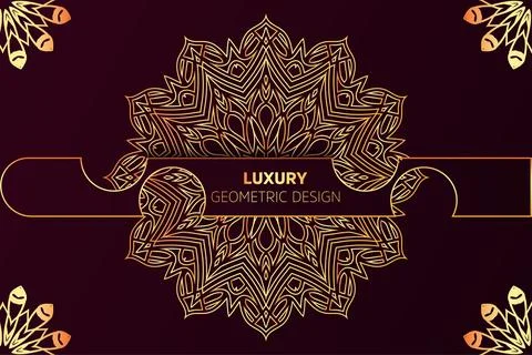 Elegant vector background showcasing a luxurious ornate design Stock Illustration