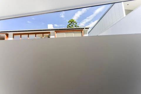 An elegant ventilating window Stock Photos