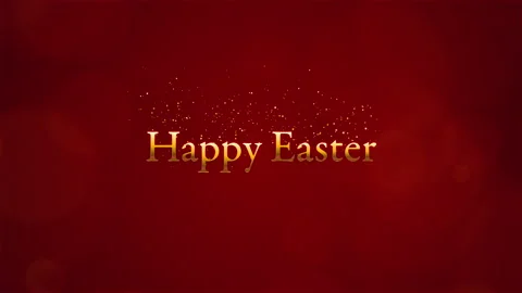 Elegant video with the message "Happy Easter" Видео 150426033