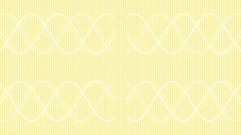 Elegant vintage pastel background pattern with continuous ornate wave design Stock Footage 336163659