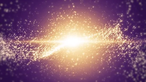 Elegant Violet Abstract With Snowflakes. Video stock 82458979