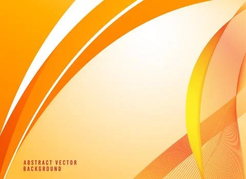 Elegant wave abstract background with shape and lines. Stock Illustration