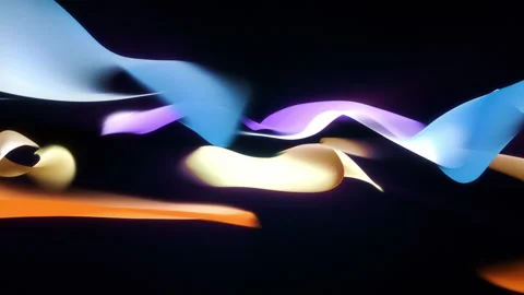 Elegant Waves Stock Footage 173422863