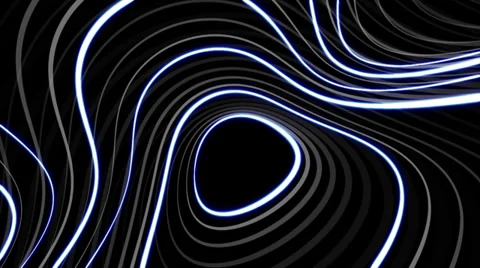 Elegant Waves Loop Stock Footage 34426645