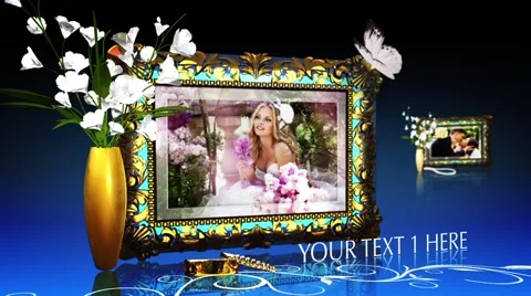 Elegant Wedding Montage 스톡 After Effects