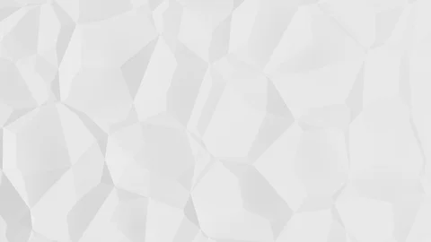 Elegant white background of geometric structures in motion - seamless looping Video stock 98294363