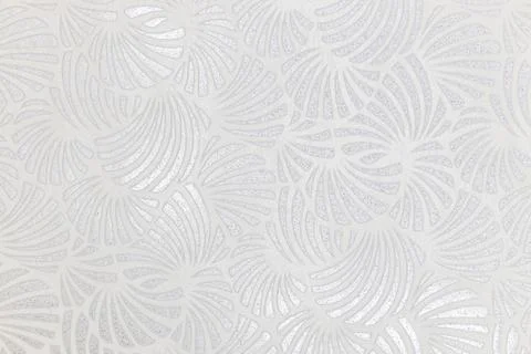 Elegant white background with subtle abstract fan pattern Stock Photos