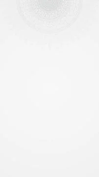 Elegant White Mandala Patterns with Soft Gradient Background Illustrazione stock