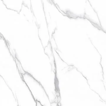 Elegant White Marble Background with Subtle Natural Veins Foto stock