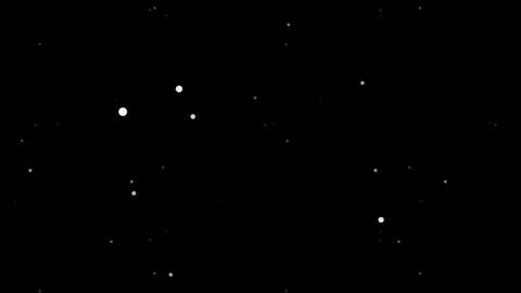Elegant White Particles Floating on Dark Background for Professional Virtua.. Stock Footage 340029680