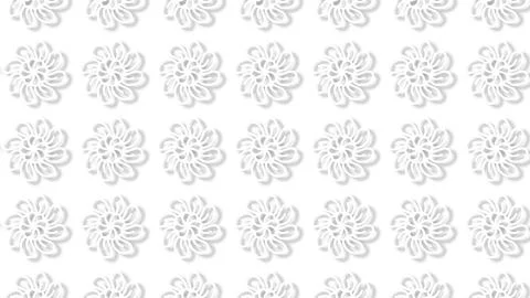 Elegant white seamless pattern with traditional heritage floral motifs for .. イラスト素材