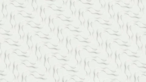 Elegant White Swirl Tile Pattern Video stock 319884572
