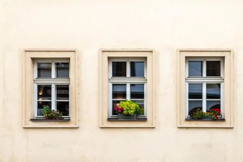 Elegant Windows Stock-Fotos