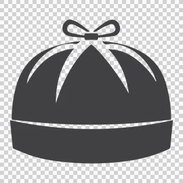 Elegant winter accessory. Stock Illustration