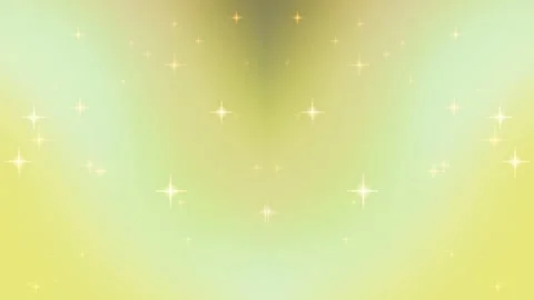Elegant Yellow Gradient Background with Sparkling Stars Stock Footage 332184963