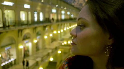 Elegant young lady Stock Footage 47990954