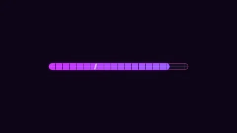 Elegantly designed loading bar animation suitable for digital design projec.. Stock Footage 321724807