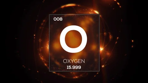 Element 008 Oxygen LOOP UHD 8K 50FPS Stock Footage 105322131