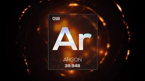 Element 018 Argon LOOP UHDTV 8K 60FPS 库存影片 105364205