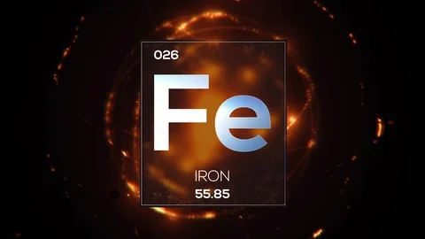 Element 026 Iron LOOP UHDTV 8K 60FPS 스톡 동영상 105404719