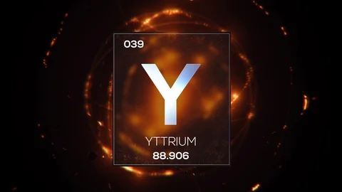 Element 039 Yttrium LOOP UHDTV 8K 60FPS Vídeo Stock 105383875
