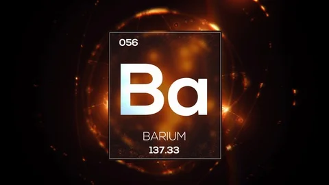 Element 056 Barium LOOP UHDTV 8K 50FPS 스톡 동영상 105461039